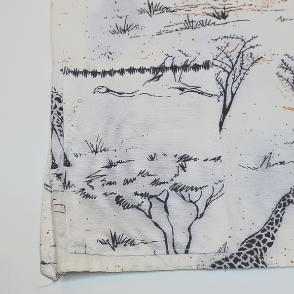 ANKARA* AFRICAN SAFARI Boy's Shirt | Sz 5 - Picture 6 of 10